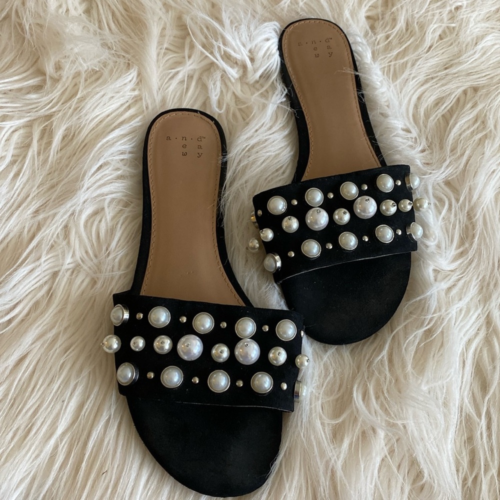 a new day...beaded sandals